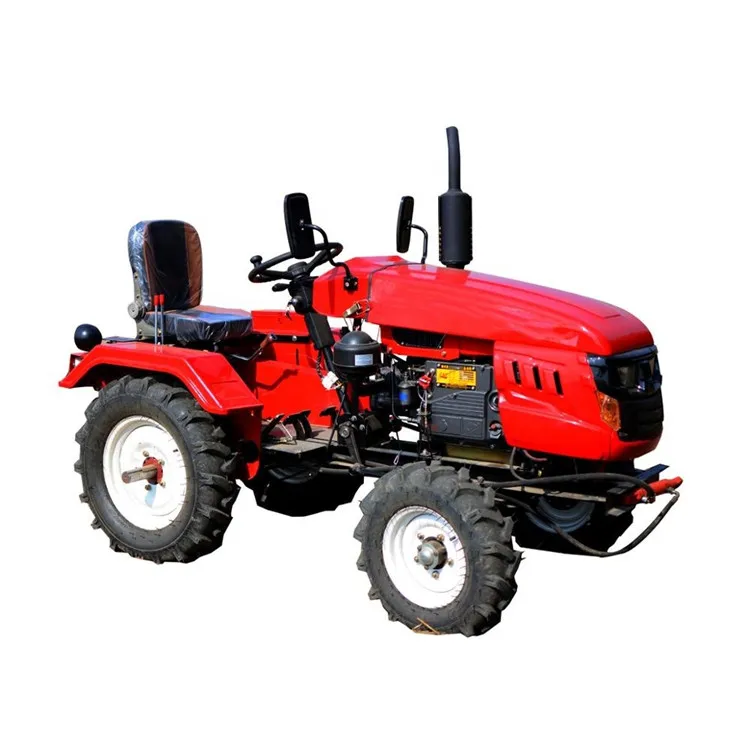 Wide used mini tractor 12hp 15hp 16hp 18hp 20hp four wheel tractor made in China