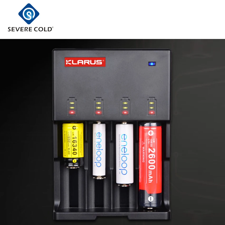 KLARUS C4 Intelligent Battery Charger Multi Usage Battery Charger