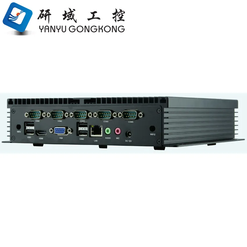  Промышленный компьютер D101Z J1900 i3 i5 i7 безвентиляторный мини-автомобильный