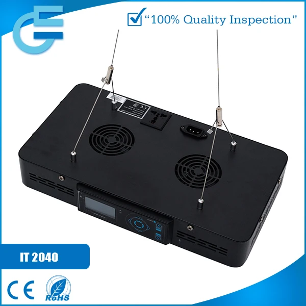 Evergrow LED lighting IT2040 120w led aquarium light water bubble fish lamp