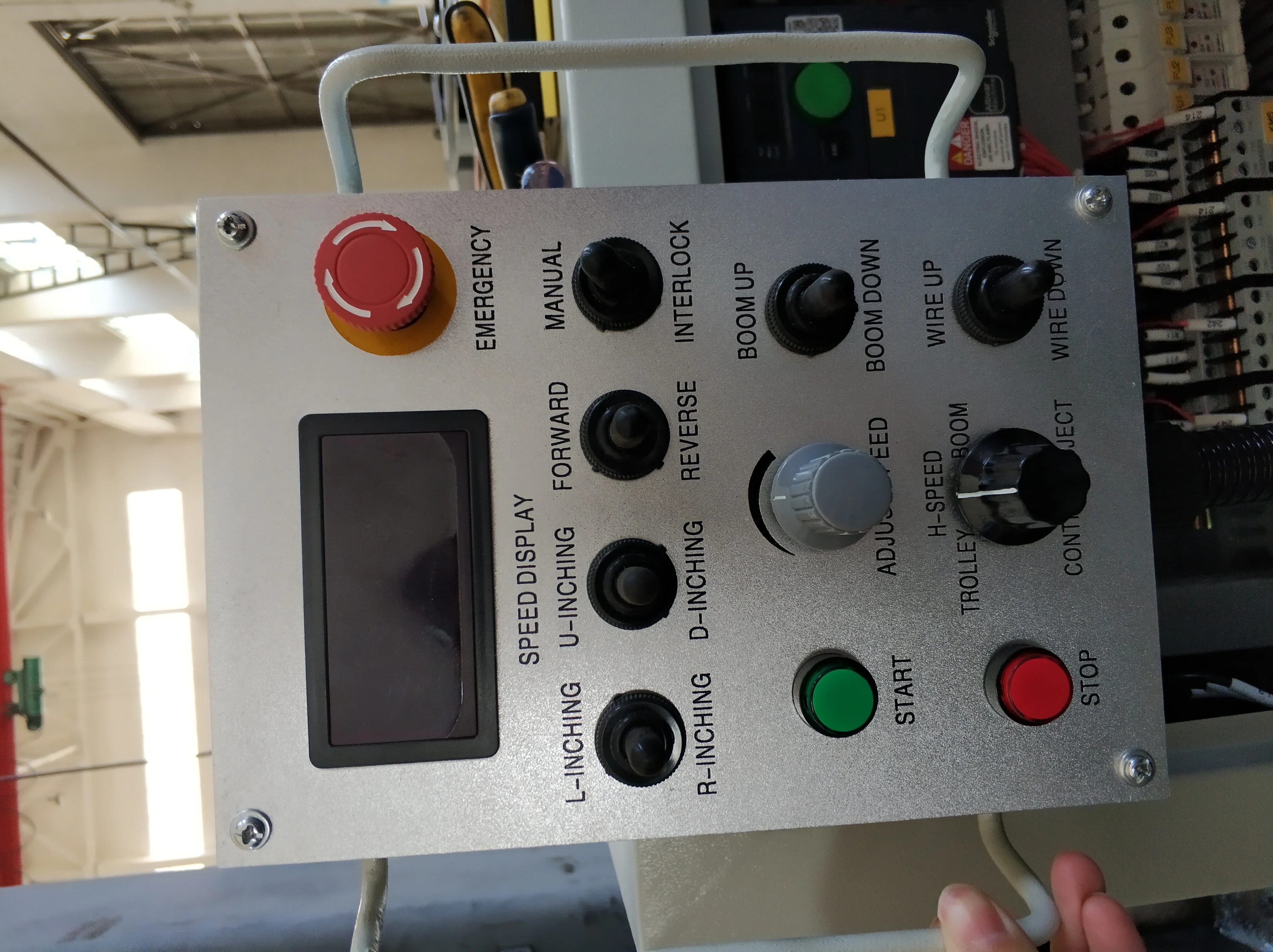 Oil & Gas tank welding Column and boom manipulator with ESAB SAW welding power