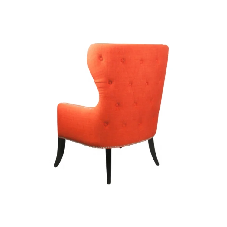 
Comfortable solid wood Modern High Back Wing Chairs 