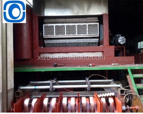 Поворотный яйцо лоток отходов переработка бумаги целлюлозно / тарелка формируя высокоскоростной для яиц машина 5000 шт. / hr