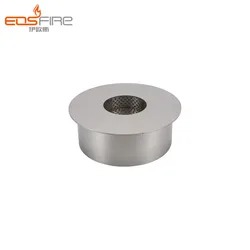 Stainless steel round decorative fireplace ethanol burner metal fireplace