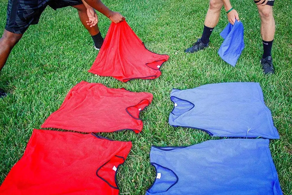 Soccer Training Pinnies/Scrimmage Vests/Sports Bibs 10 packs