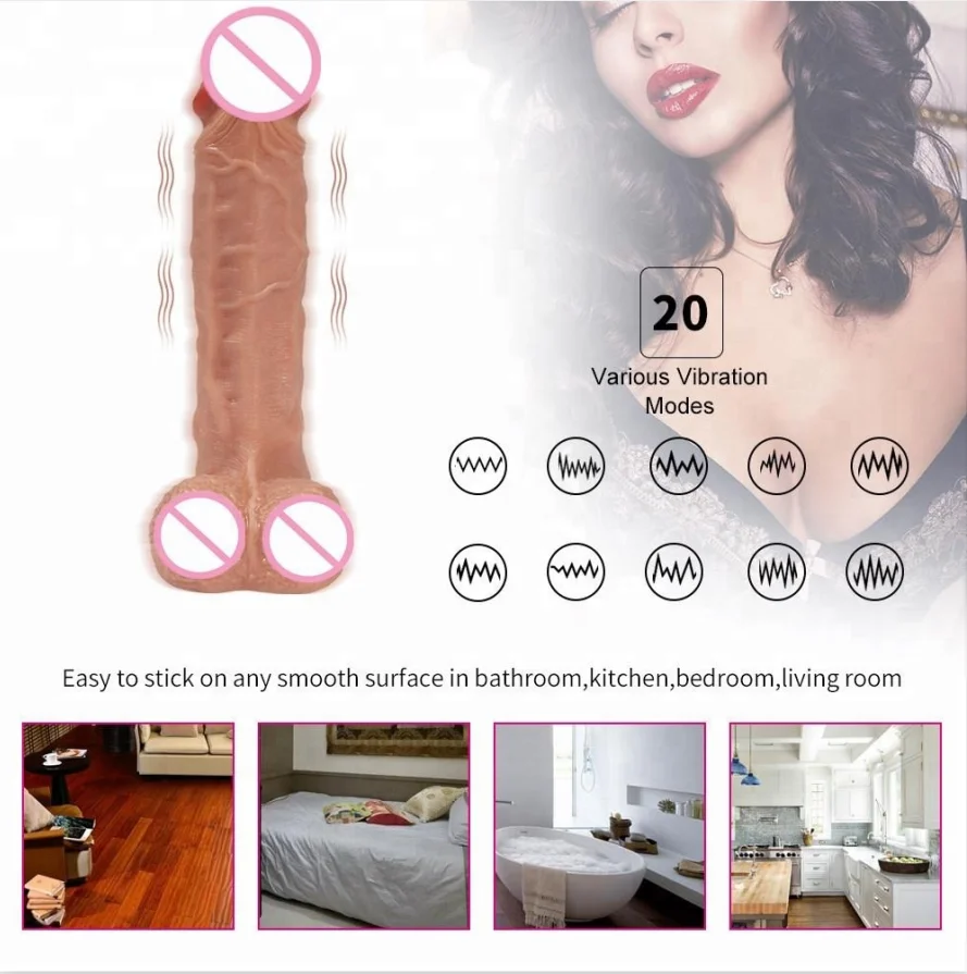 
Wholesale Sex Toys Remote Mushroom Head Vibrating Dildos, Bhuge Realistic Vibrator Penis Dildo for Women 