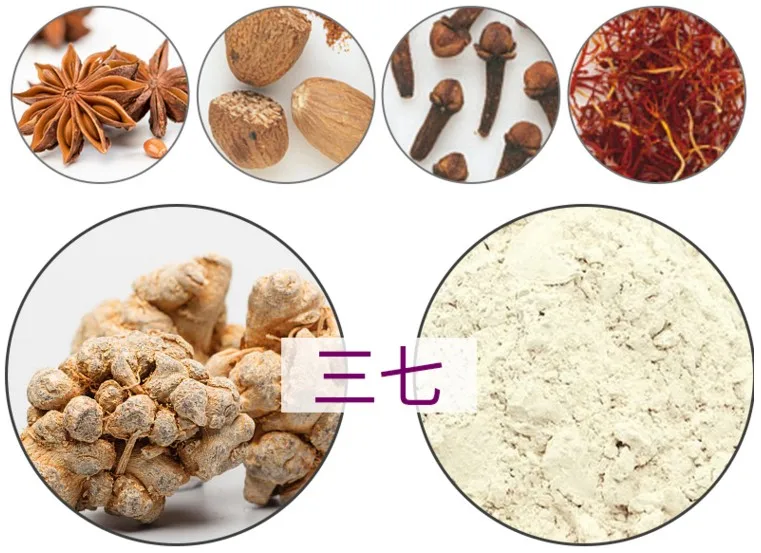 2000g stainless Steel Electric grain mill grinder/medicial powder machine