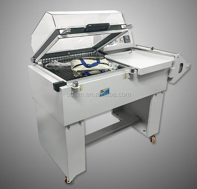 automatic bottle small cellophane shrink packaging wrap machine