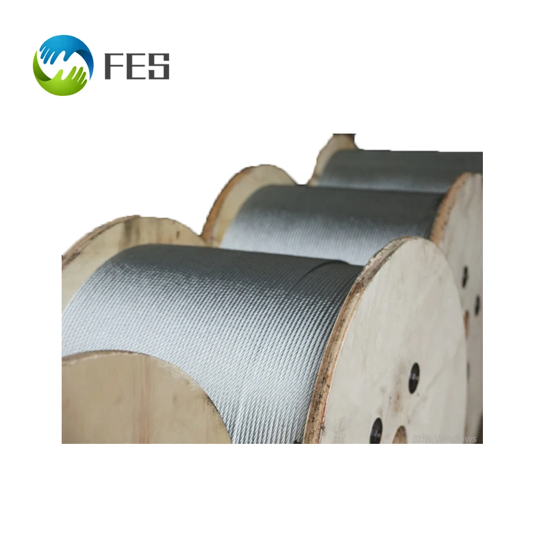 Fast delivery galvanized/stainless steel wire rope 10mm cable