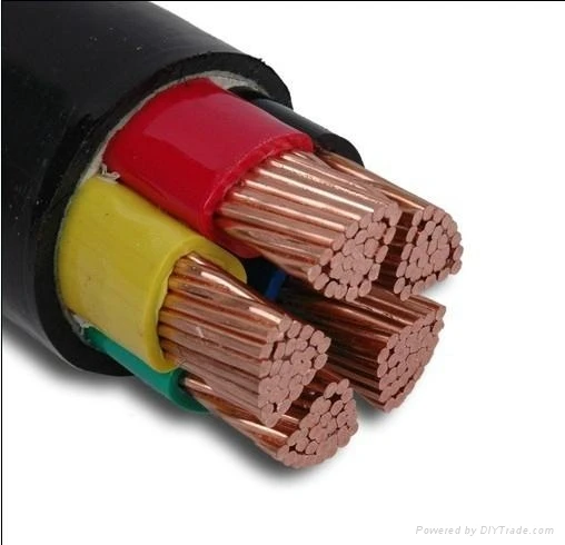 YJV 0.6/1KV XLPE Insulated PVC  70mm2  4X240mm2 Power Cable With Copper Conductor
