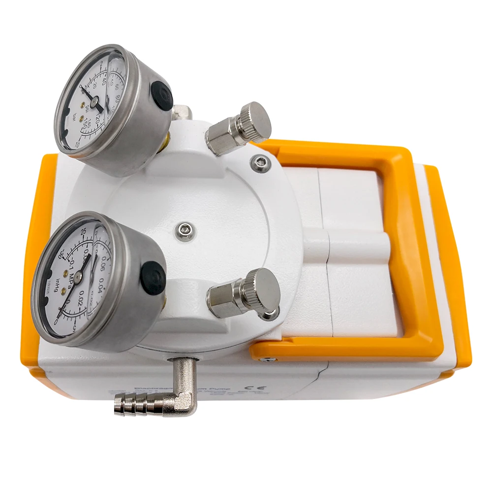 West Tune GM-0.5 Lab PTFE Chemical Vacuum Pneumatic Diaphragm Pump with 30L/min flow