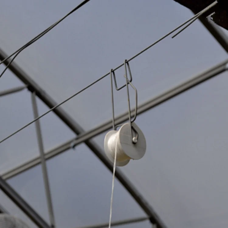 Tomato Roller Hook with Twine 18m Growing Tomato Clip Greenhouse Accessory Greenhouse Hanging Plant