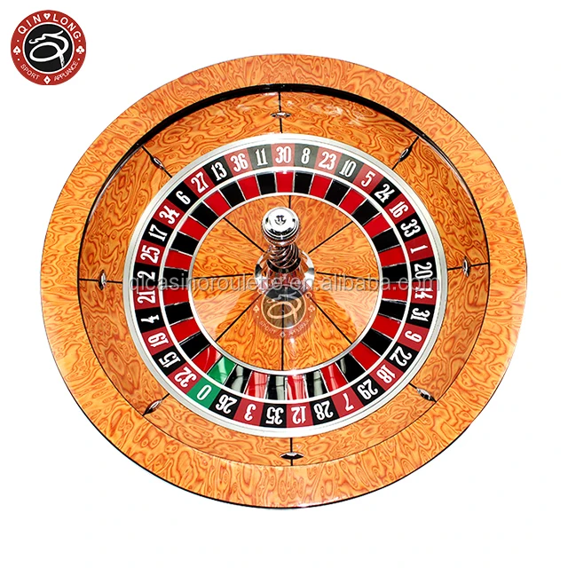 Baccarat Texas Poker Blackjack Gambling Products High quality Solid wooden 32 inch Solid Wood Professional Casino Roulette Wheel