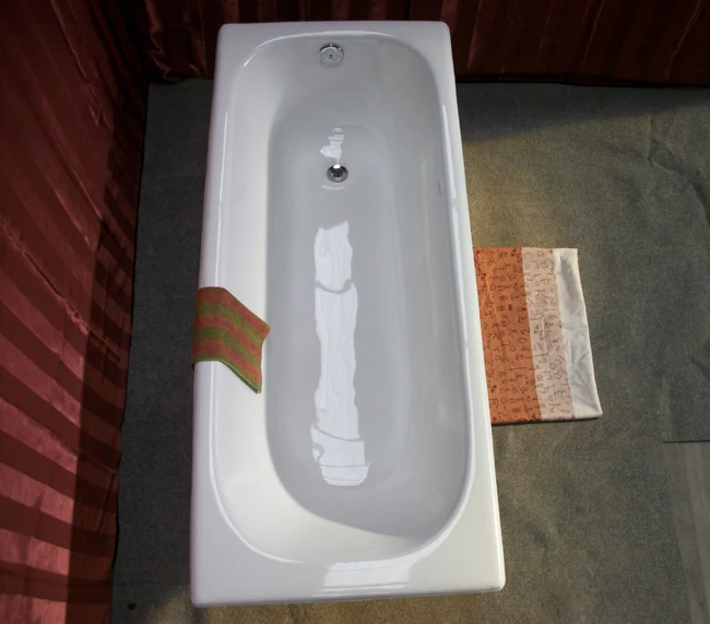 high quality cast iron bathtub with drop in style from southsea bath in China Hebei