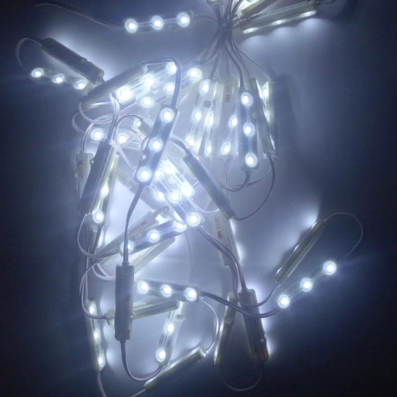 High Brightness Backlight DC12V cool white Xxx Video 5730 Led Module 3LEDs