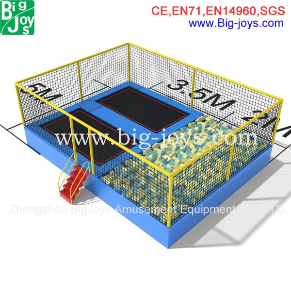 high quality small indoor trampoline park for sell with low price