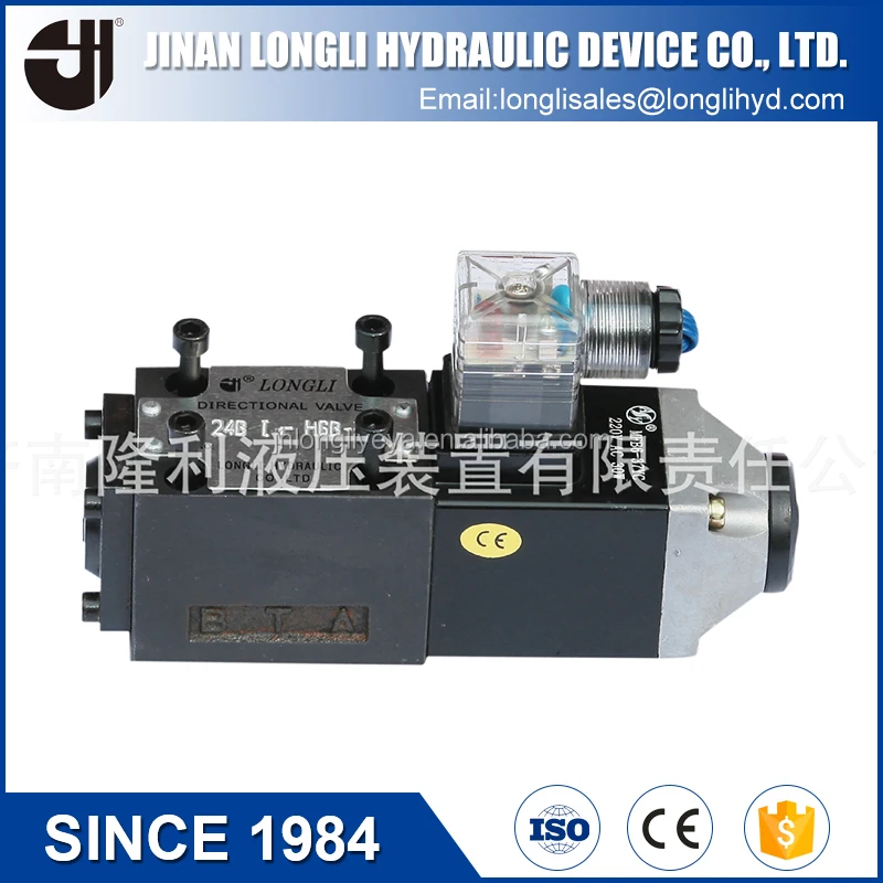 Высокое качество 24 В гидравлический электромагнитный клапан направленного с низкой ценой