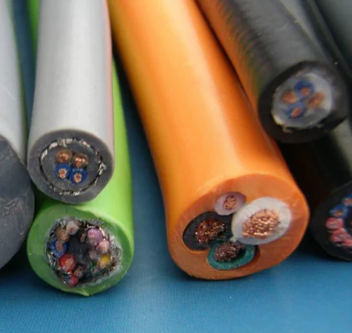 irradiated cross-linked low smok zero halogen thermoplastic compounds for flame retardant cables sheath LR5090