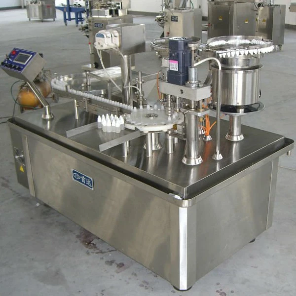 
CE Certificate automatic vial syrup/liquid filling production line 