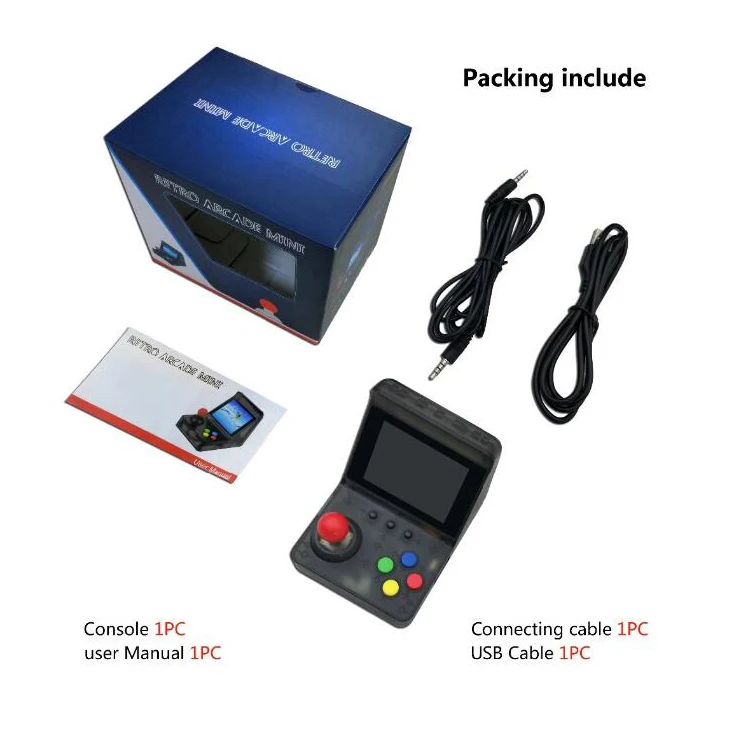 3-inch 32-bit handheld mini arcade game retro machine