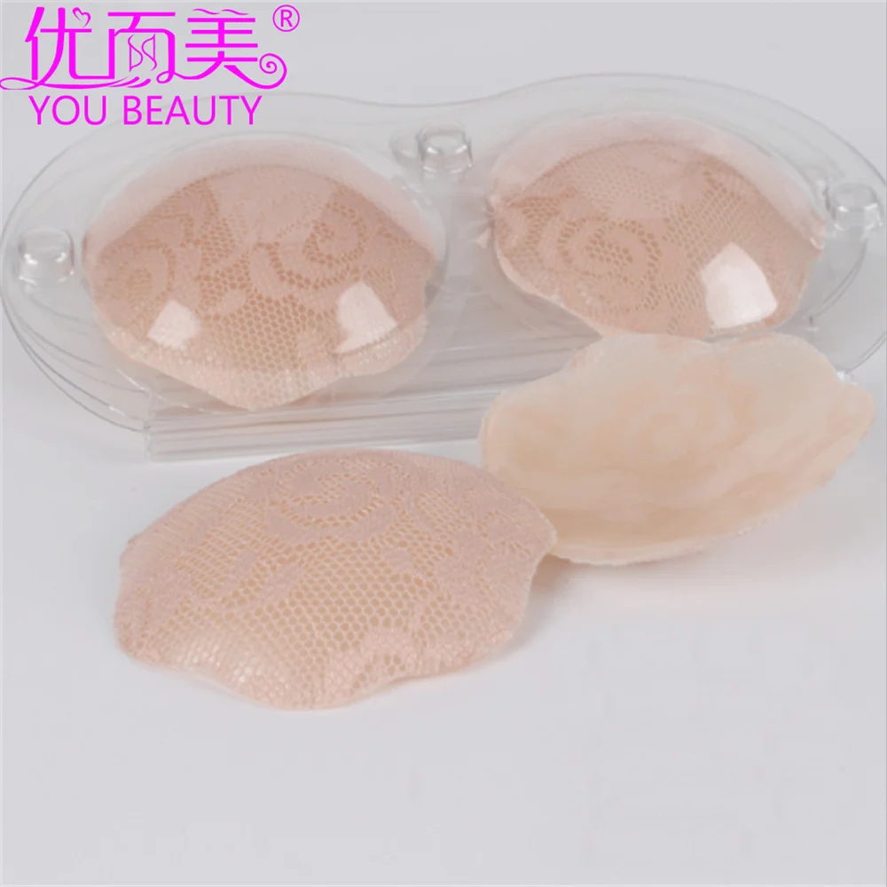 Waterproof Silicone Undercover Reusable Self Adhesive Lace Nipple Covers Silicone Nipple Pasties