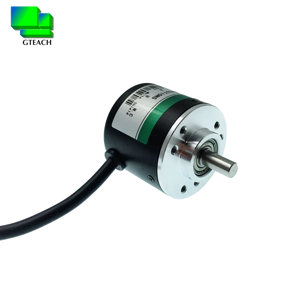 1000 pulses rotary encoder AB phase GTS06-OC-RA1000B-2M diameter 38mm shaft 6mm incremental shaft encoder