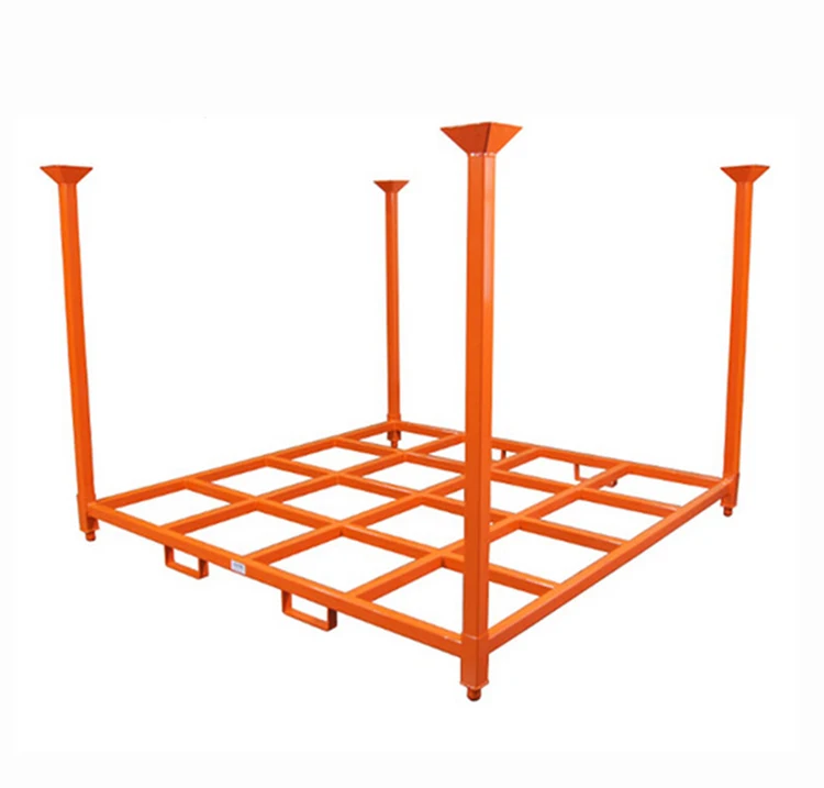 
China supplier galvanized metal frame steel storage stacking tire display rack 