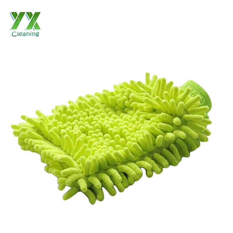 2IN1 Chenille Mircofiber Wash Mitt Car Washing Mitts