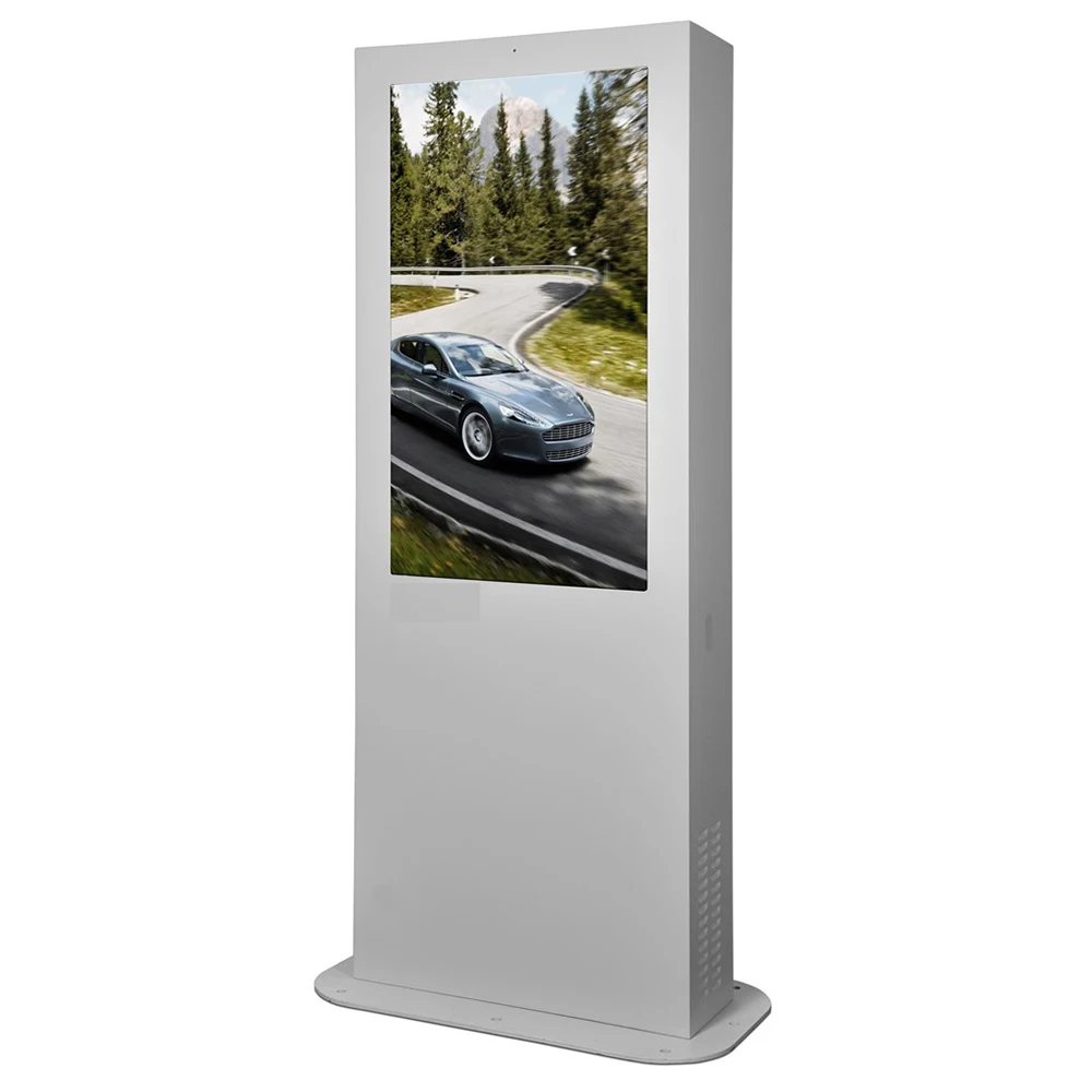 
Customized high brightness outdoor lcd advertising touch kiosk full outdoor kiosk 