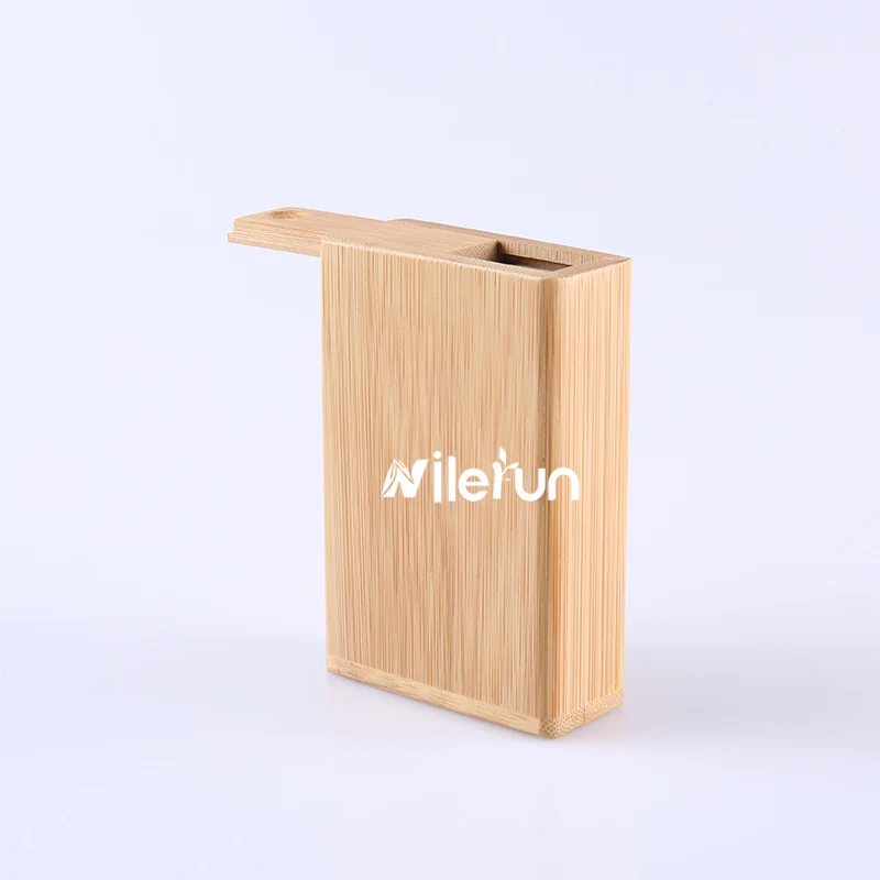 High quality bamboo wood cigarette case box
