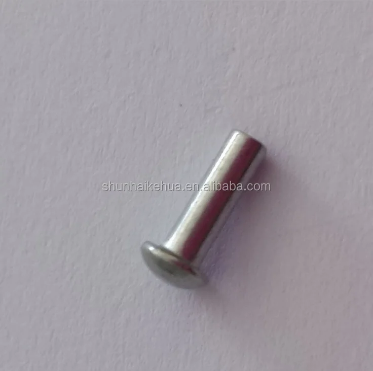Direct factory low price round head Aluminum Solid Rivet/solid rivets for cookware