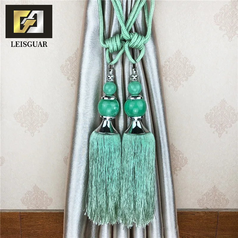 Hot Sale Factory price acrylic beads decorative curtain tassel