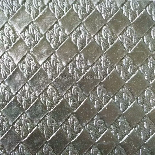 embossing plate emboss for embossing difference design on the cow leather textile