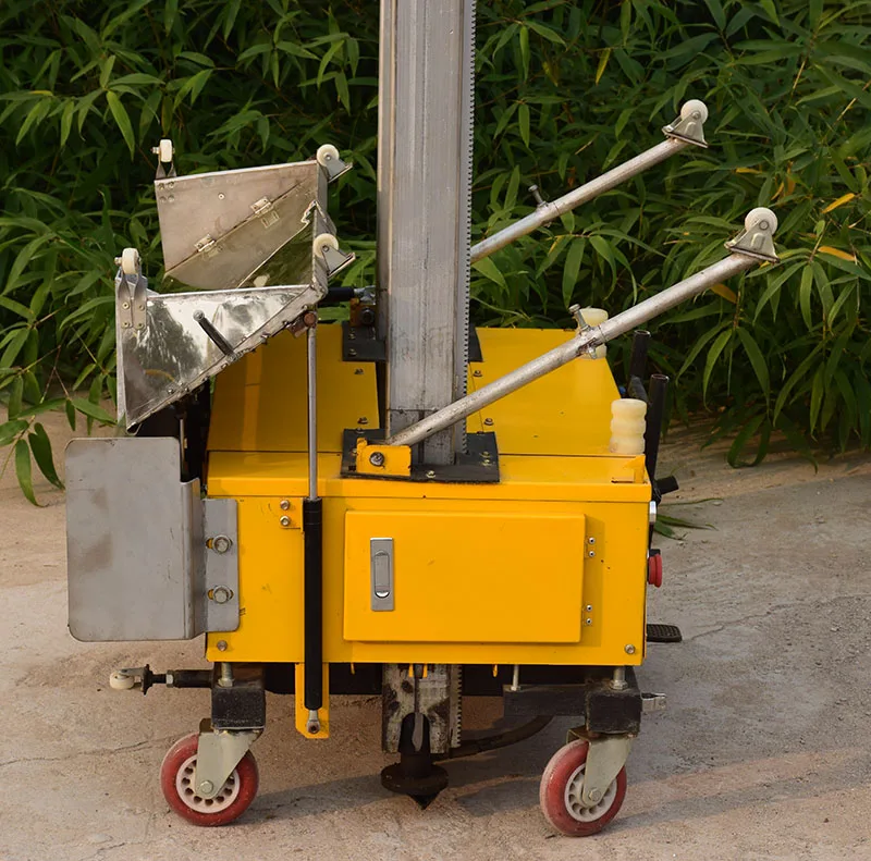 Dingyuan new technique auto plastering machine in india