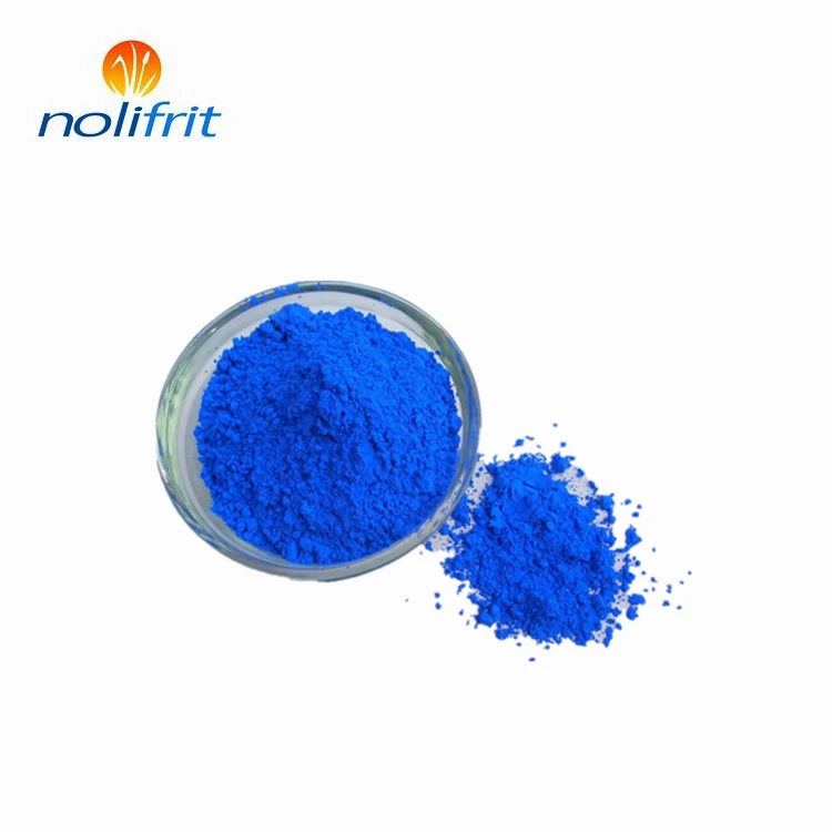 High temperature resistance prussian blue pigment for porcelain enamel product