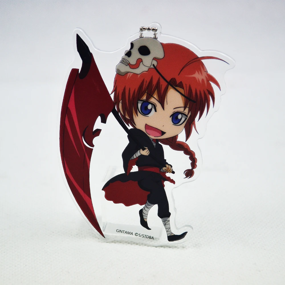 High quality  cheap logo custom cartoon anime acrylic keychain