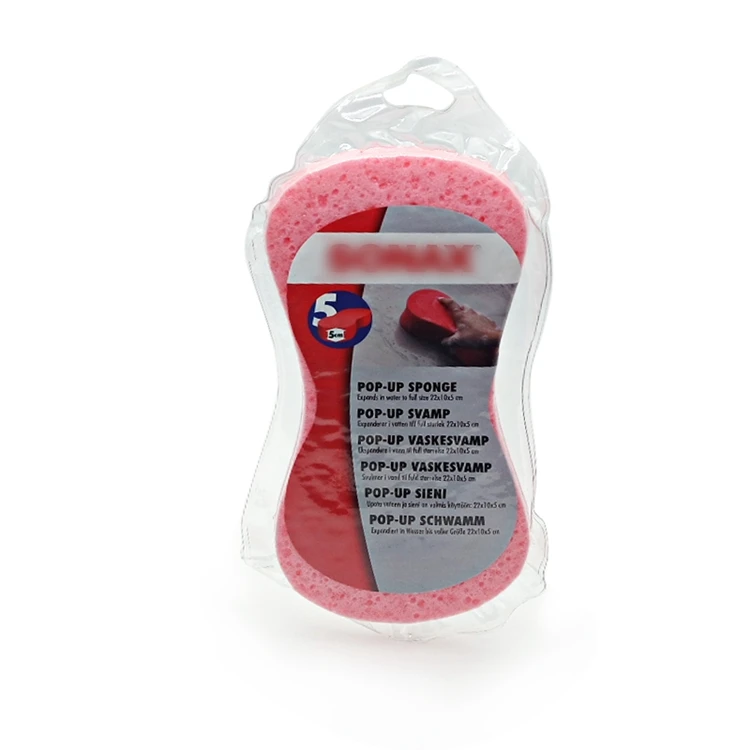Compressed 8 Shape Car Polish Cleaning Sponge