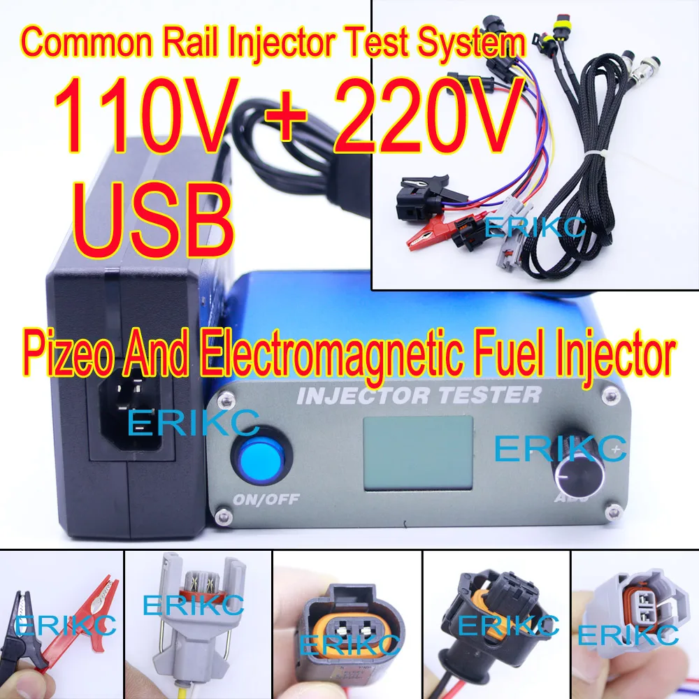 high technology common rail system auto test tool , ERIKC favorable comment auto petrol pump testing machine