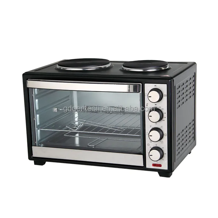 
wholesale big electric ovens rotisserie toaster oven with hot plate 