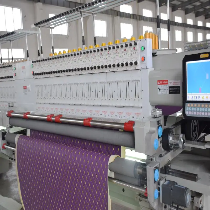 
Professional computerized garments quilting embroidery machine 