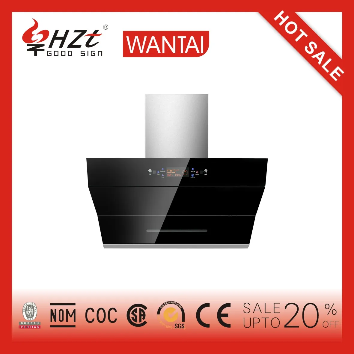 popular Kitchen Range Hood With touch