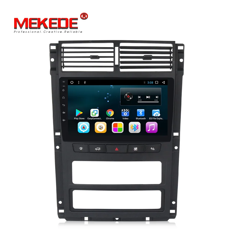 MEKEDE amdroid 7.1 4 Core Topway Allwiner T3 1.6GHz GPS multimedia car dvd  player for Peugeot 405 with 2G+16G wifi car stereo