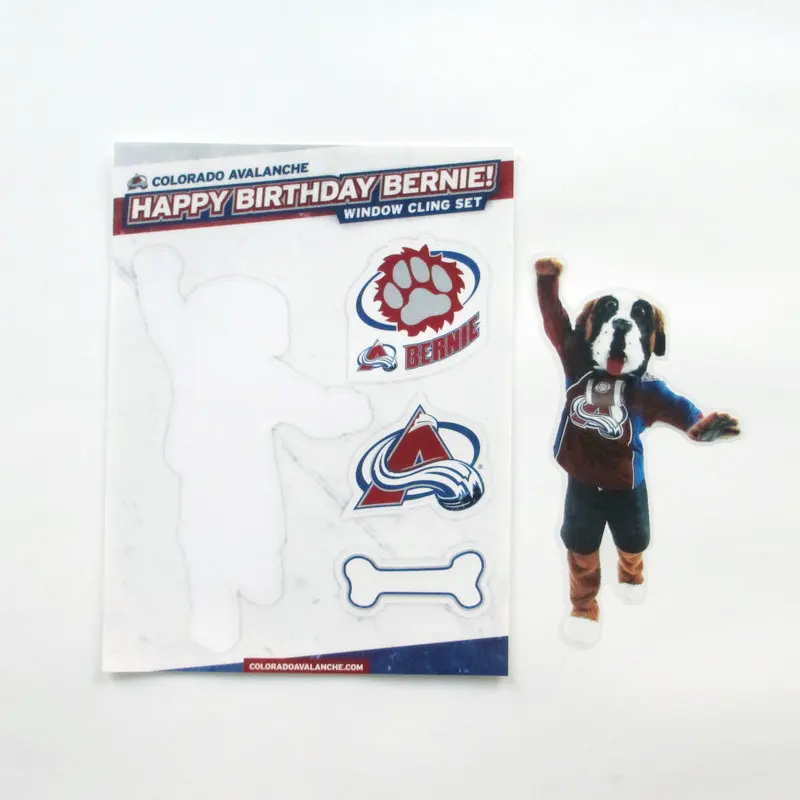 Custom Clear Static Cling Window Decals