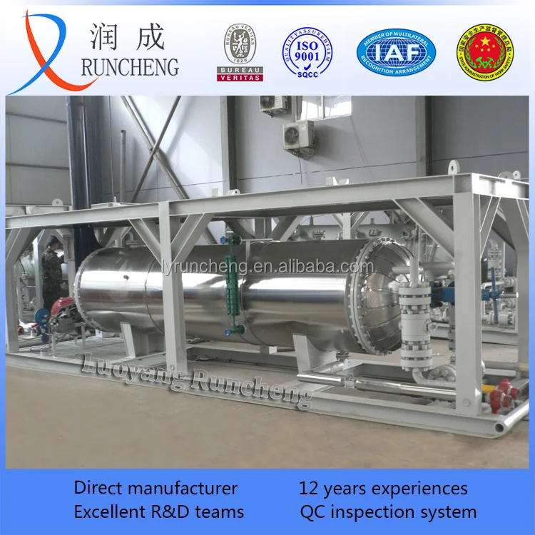 Air to water heat exchanger / double pipe heat exchanger