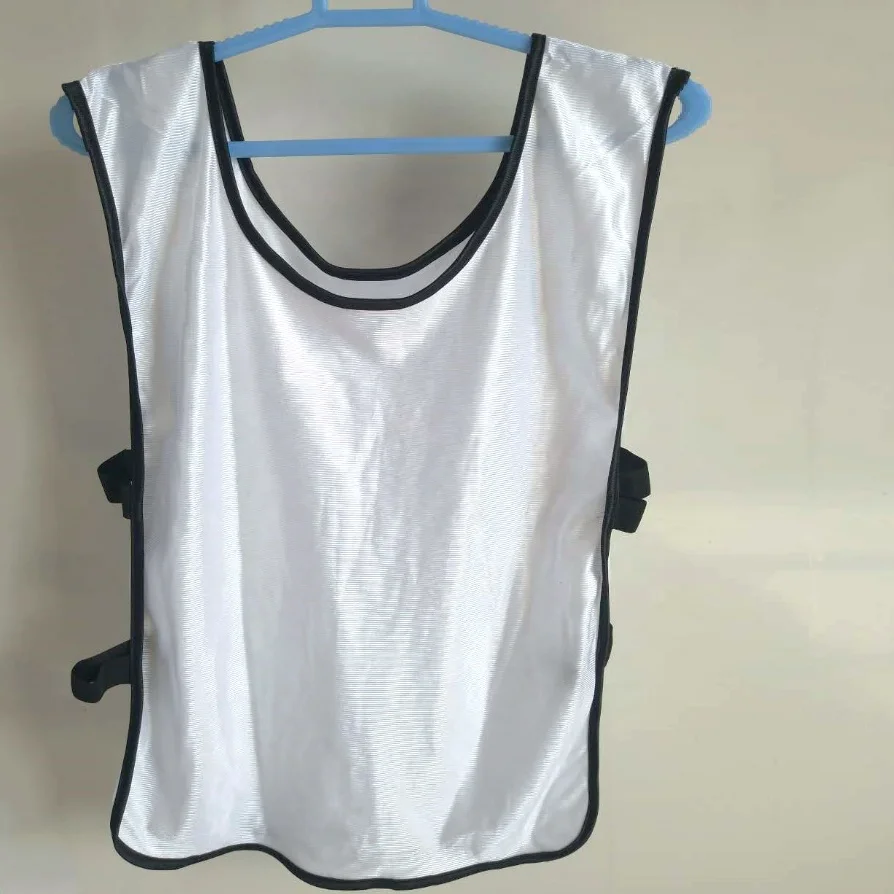 Футбольный тренировочный жилет Футбол Двусторонняя одежда тренировочные жилеты футбольные нагрудники с номером