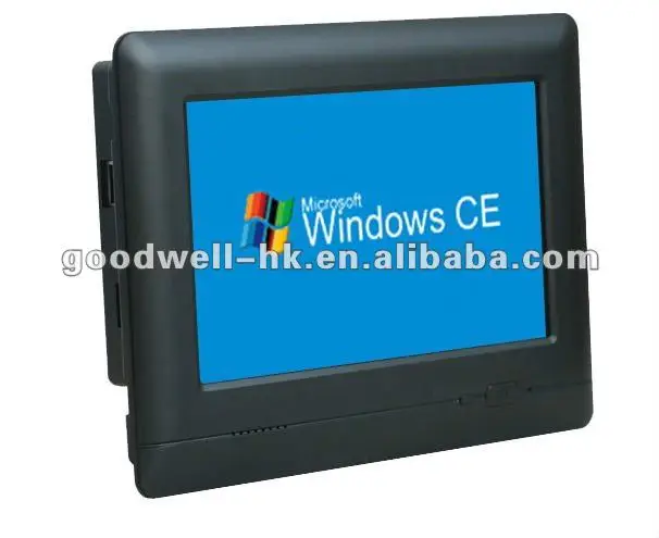 7 Inch Industrial Touch Tablet PC Windows Embedded 800x 480 with RS232, RJ45 Port for Automation System
