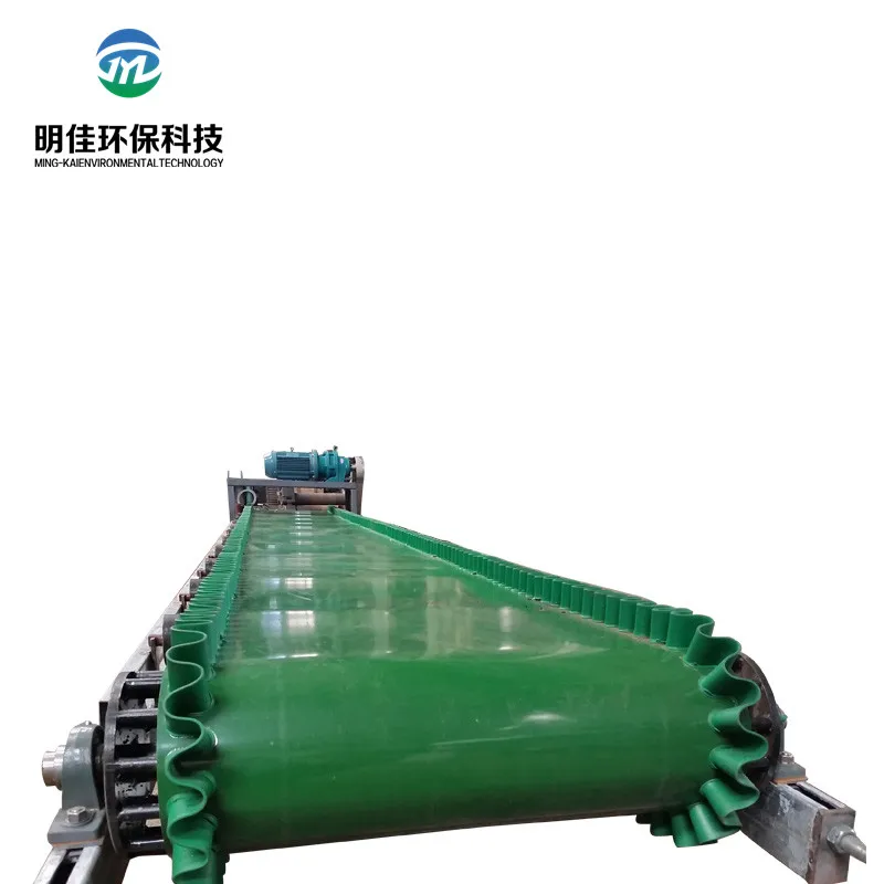 Птицы куриного помета, ленточный конвейер для различных материалов производства органических удобрений машины