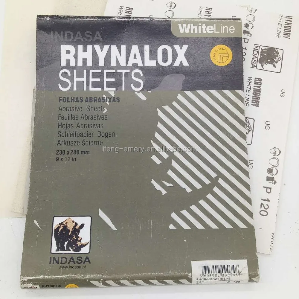 Indasa brand quality silicon carbide waterproof sand paper