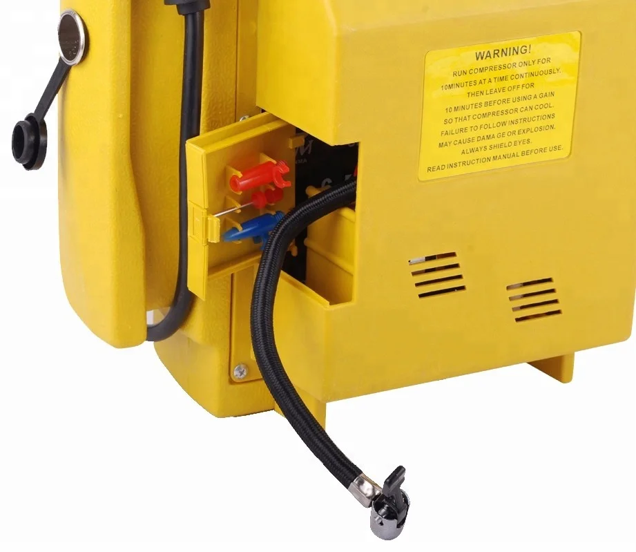 12V jump start small car power station and portable jump starter with air compressor