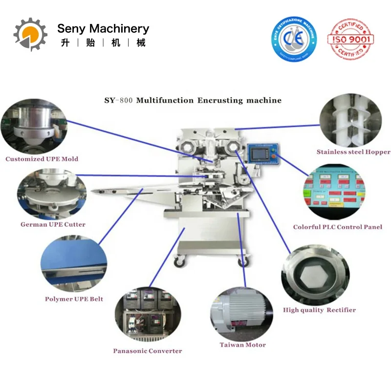 Multi function Commercial Automatic Filling Biscuit And Cookies Making Machine